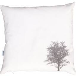 Maple Branch, Grey, Cushion Cover 50 X cm, Cotton, Autumn Pillow, Leaf Cushion, Tree Cushion, Maple, Autumn Decoration, Leaf Motif, Tree Motif - thumbnail 2