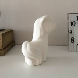 Ceramic Pony Bisque, Ready To Paint, Painting Project, Unpainted Figurine, Horse Statue, Paintable Ceramics, Crafts Paint - thumbnail 2