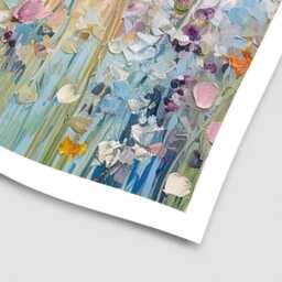 Peaceful Wildflowers Art Print - thumbnail 3