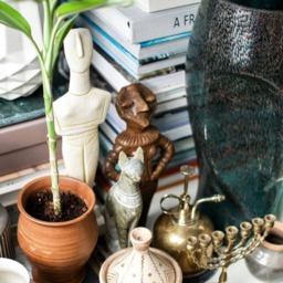 Abstract Ancient Greek Geometrical Female Statue Cycladic Art - thumbnail 4