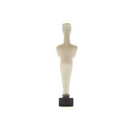 Abstract Ancient Greek Geometrical Female Statue Cycladic Art - thumbnail 2