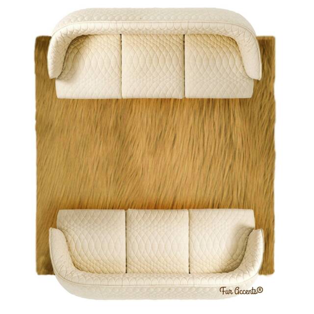 25 Colors - Shaggy Faux Fur Area Throw Rug Fake Sheepskin Shag Pelt Rectangle Round Carpet Soft- Plush Designer Decor - image 1