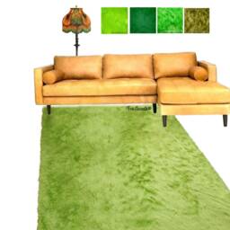 25 Colors - Shaggy Faux Fur Area Throw Rug Fake Sheepskin Shag Pelt Rectangle Round Carpet Soft- Plush Designer Decor - thumbnail 4