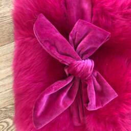 Silver Grey Shearling Sheepskin - thumbnail 4