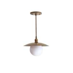 Brass Pendant Light - Kitchen Island Light, Semi-Flush Mount Lighting, Ul Listed No.0047 - thumbnail 3