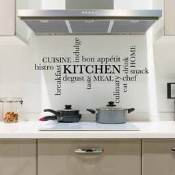 Kitchen Word Cloud Wall Decal Vinyl Sticker Dining Room Transfer Home Decor Art - thumbnail 2