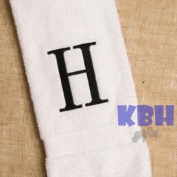 Ships Fast Monogrammed Hand Towel - thumbnail 2