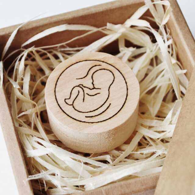 Miscarriage Keepsake Gift - Ectopic Pregnancy Loss Memorial -Early Term Baby 8 9 10 Weeks Mourning Family After - image 1