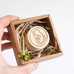 Miscarriage Keepsake Gift - Ectopic Pregnancy Loss Memorial -Early Term Baby 8 9 10 Weeks Mourning Family After - thumbnail 2