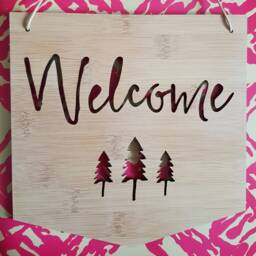 Personalised Name Sign For Kids Door - Custom Wall Hanging - thumbnail 3