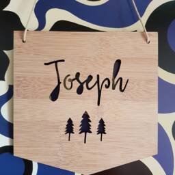 Personalised Name Sign For Kids Door - Custom Wall Hanging - thumbnail 2