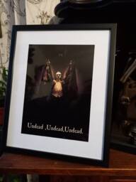 "Goth Gothic Vampire Nosferatu Succubus Bram Stokers/Universal Monsters Dracula Inspired Bela Lugosi ""Undead, Undead, Undead" - thumbnail 1