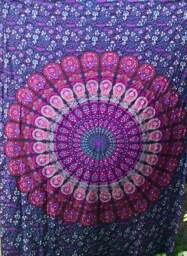 Purple Mandala Tapestry, Purple Wall Hanging, Bed Spread, Dorm Decor, Hippie Tapestry