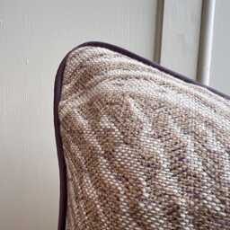 Cushions Made in Fermoie Savernake Linen Luxury Designer Decorative Pale Beige Cushion Pillow Throw Cover - thumbnail 3