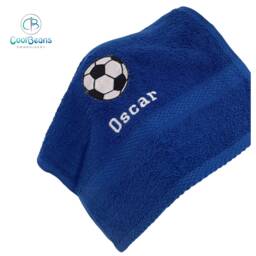 Football Towel - Personalised Face Cloth/Hand Bath - thumbnail 3