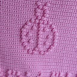 Lady Bug Fly Away Home Crochet Baby Blanket Pattern - thumbnail 2