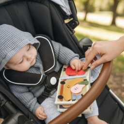 Felt Quiet Book For Babies Montessori Fine Motor Skills Toy - thumbnail 3