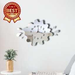 Puddle Acrylic Clock - Many Colours Available - Bespoke Shapes & Sizes Made