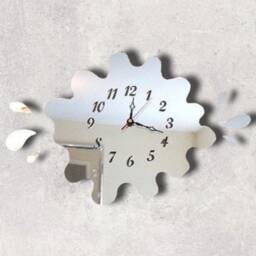 Puddle Acrylic Clock - Many Colours Available - Bespoke Shapes & Sizes Made - thumbnail 2