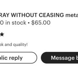 Prayer Wall Art Metal Sign Steel Words Christian Home Office Display Faith Inspirational Scripture Piece Religious Gift Men - thumbnail 4