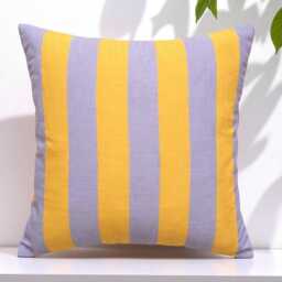 Bohemian Striped Linen Pillow Cover - Throw Home Decor - thumbnail 3