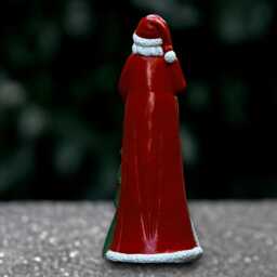 Concrete Santa Claus Statue Stone Christmas Decoration Handmade Father Figure Outdoor Winter Ornament Front Door Sculpture Gift - thumbnail 4