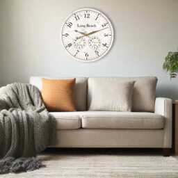 Personalized Time Zone Clock - Multi Wall - thumbnail 2