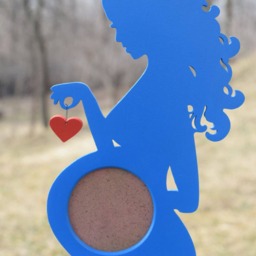 Ultrasound Frame First Photo Pregnancy Reveal New Mom Gift Expectant Mother Sonogram Pregnant Birth Announcement Gender - thumbnail 3