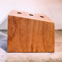 Mid-Century Ash Pencil Holder - thumbnail 2