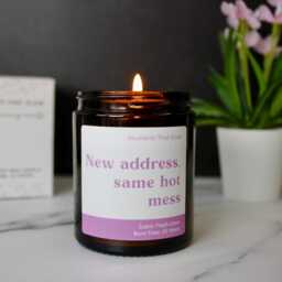 Funny New Home Gift Candle, Moving House For Her - thumbnail 2