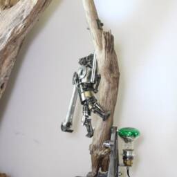 "Industrial Lamp ""Gorilla Climbs" - thumbnail 3