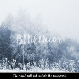Winter Trees Removable Wallpaper, Forest, Tree, Nature, Wild, Wall Mural, Decor, Covering, Self Adhesive, Decor #66 - thumbnail 3