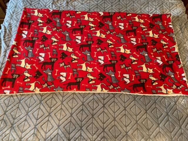Dog Minky Blanket - image 1