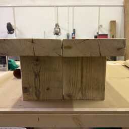 Extra Large Reclaimed Wood Coffee Table - Solid Timber Farmhouse Living Room Furniture - thumbnail 4