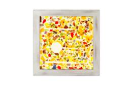 Un Ciel Andalou Fused Glass Wall Lamp, Wandlamp - Nl, Contemporary Art By Lightnouveau
