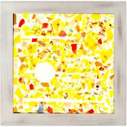 Un Ciel Andalou Fused Glass Wall Lamp, Wandlamp - Nl, Contemporary Art By Lightnouveau - thumbnail 3