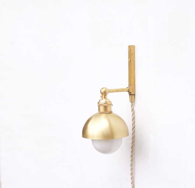 Plug-In Wall Sconce Light, Minimalist Wall Sconce No.0429 - image 1