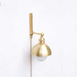 Plug-In Wall Sconce Light, Minimalist Wall Sconce No.0429 - thumbnail 2