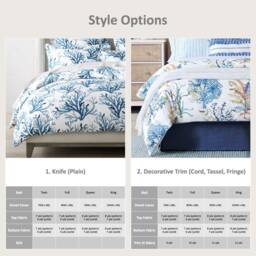 Custom Duvet Cover Bedding Twin Full Queen King Zipper Or Button Closure Crafting Fee - Labor Only - thumbnail 2