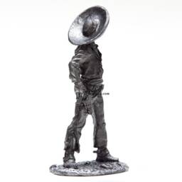 Tin 54mm Mexican Shooter 132 Scale Figurine - thumbnail 3