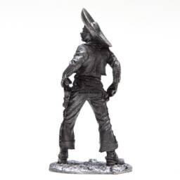 Tin 54mm Mexican Shooter 132 Scale Figurine - thumbnail 4