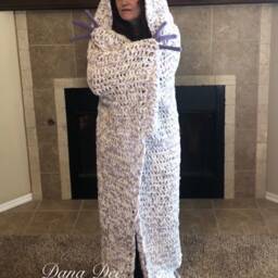 Hooded Sloth Blanket Pattern - thumbnail 4