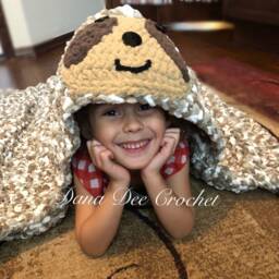 Hooded Sloth Blanket Pattern - thumbnail 2