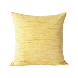 Dull Yellow Throw Pillow Cover 22x22, Farmhouse Pillows, 20x20, Light Cushion Cover, Sectional Couch 18x18 - thumbnail 1