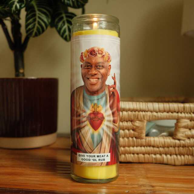 Saint Ainsley Prayer Candle Scented Vegan Soy Wax, 120Hr Burn - image 1