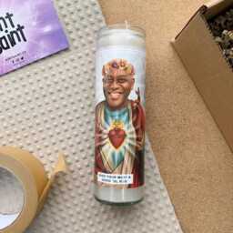 Saint Ainsley Prayer Candle Scented Vegan Soy Wax, 120Hr Burn - thumbnail 3