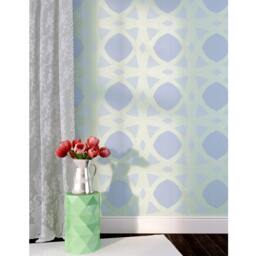 Wall Stencil Chanelle For Elegant Easy Diy Wallpaper Decor - thumbnail 2
