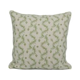 Linwood - Magic Lantern Sea Kelp Marine Style Trailing Floral Self Piped Cushion Cover Handmade Throw Pillow Designer Home D??cor - thumbnail 2