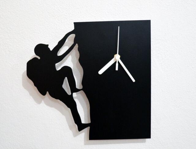 Climber Silhouette - Wall Clock - image 1
