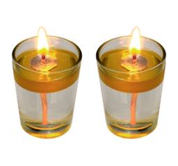 Floating Candles For Pool, Brightness, Shine, Glow, Advent 50 Waxed Wicks Oil Candle, Menorah Candles, Candle Wicks - thumbnail 1